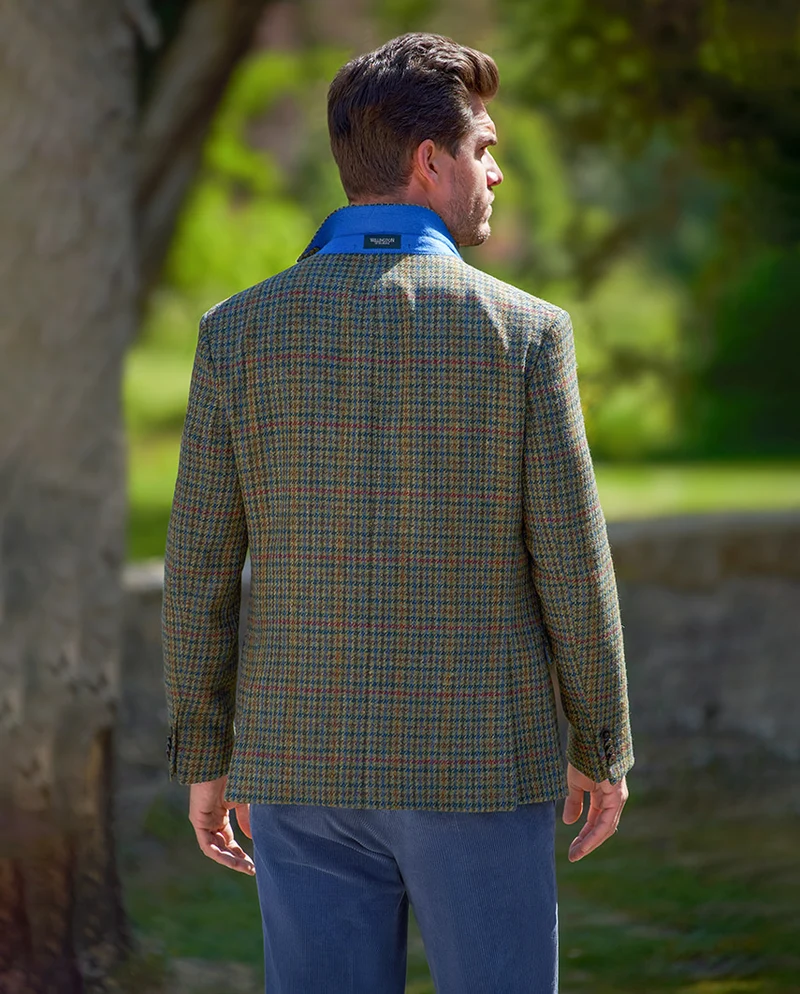 Harris Tweed Sakko "London" in green Castle