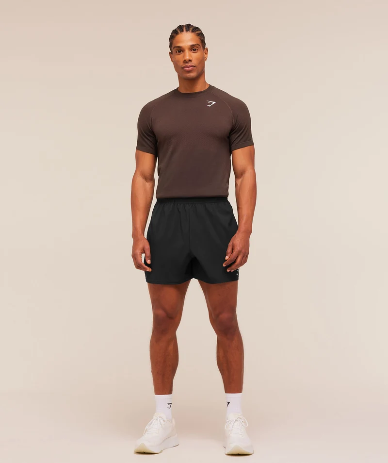 Gymshark Vital Seamless T-Shirt - Walnut Brown/Espresso Brown