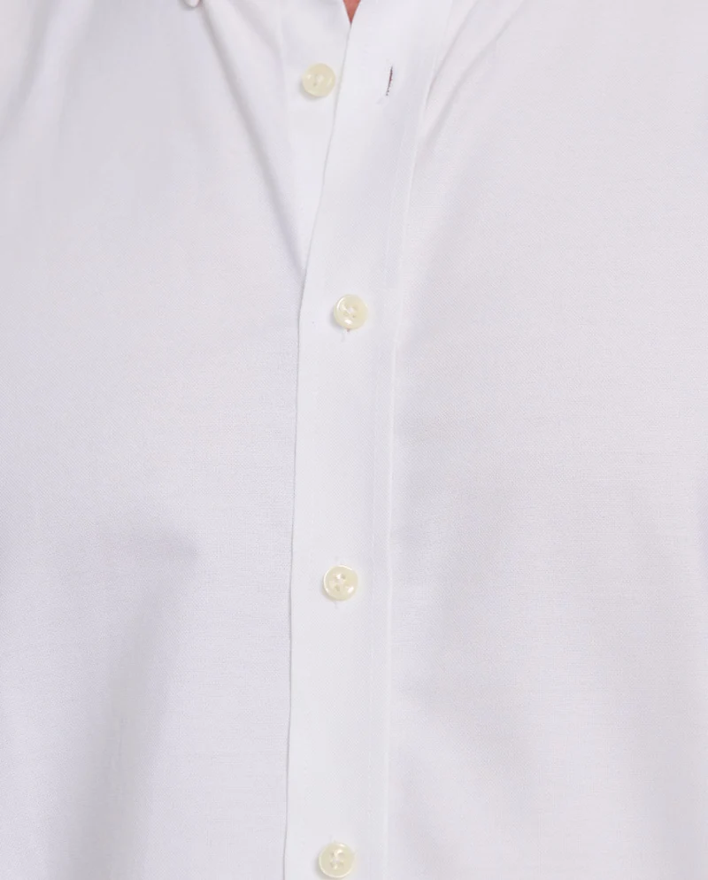 Button Down Hemd "Steward" in Oxford weiß