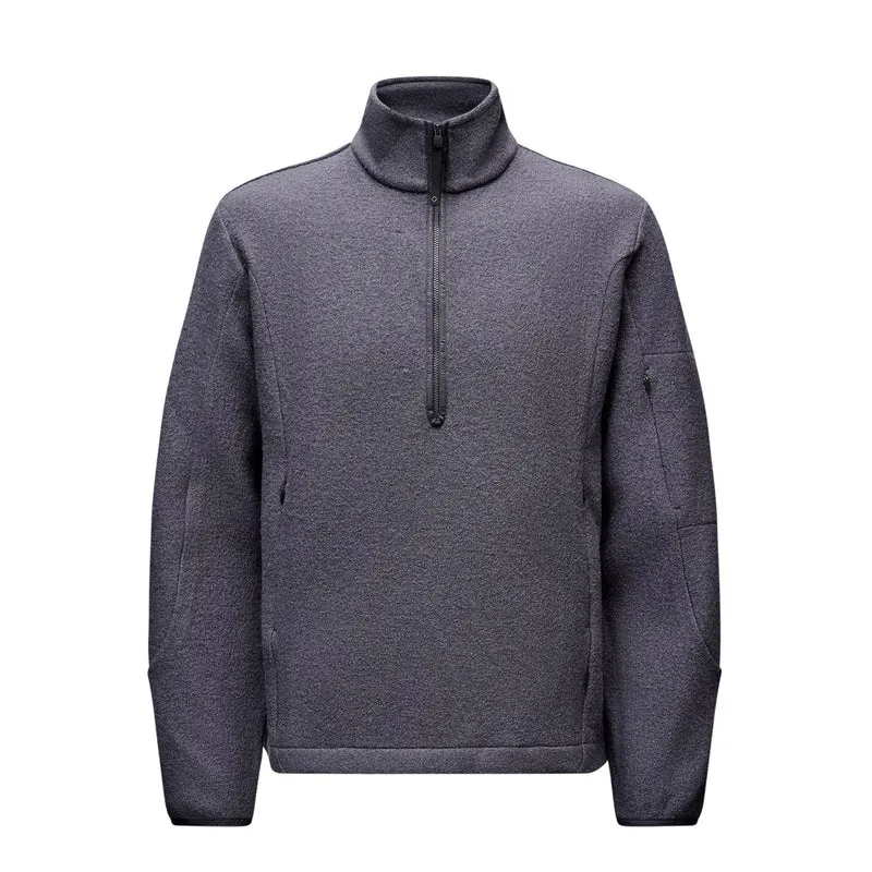 Pas Normal Studios Off-Race Boiled Wool Half-Zip