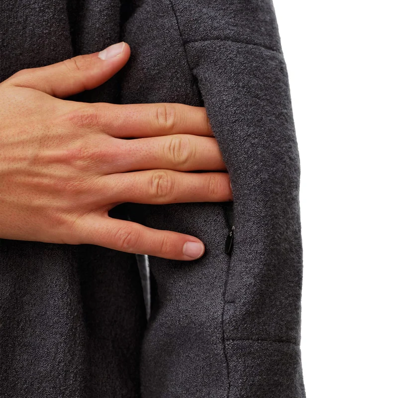 Pas Normal Studios Off-Race Boiled Wool Half-Zip