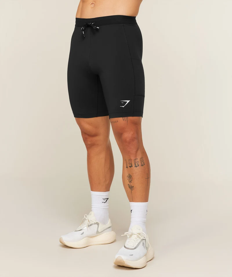 Gymshark Conditioning Club Half Tight - Black