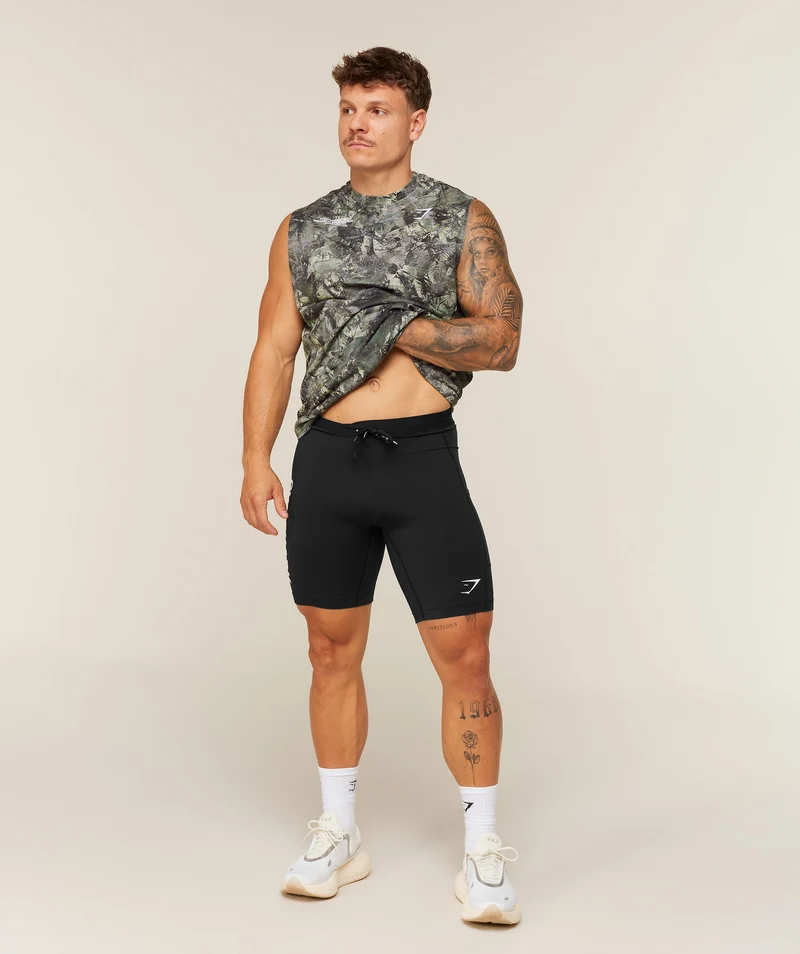 Gymshark Conditioning Club Half Tight - Black