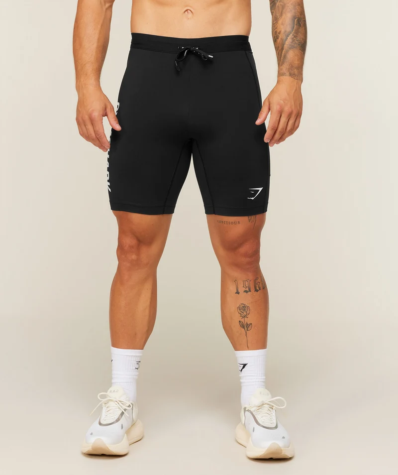 Gymshark Conditioning Club Half Tight - Black