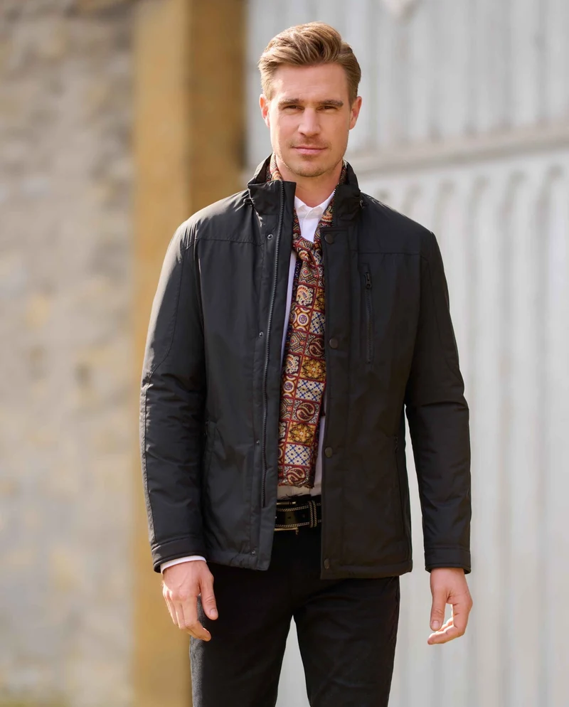 Ultraleichte Herren Funktionsjacke "Rymer" in black