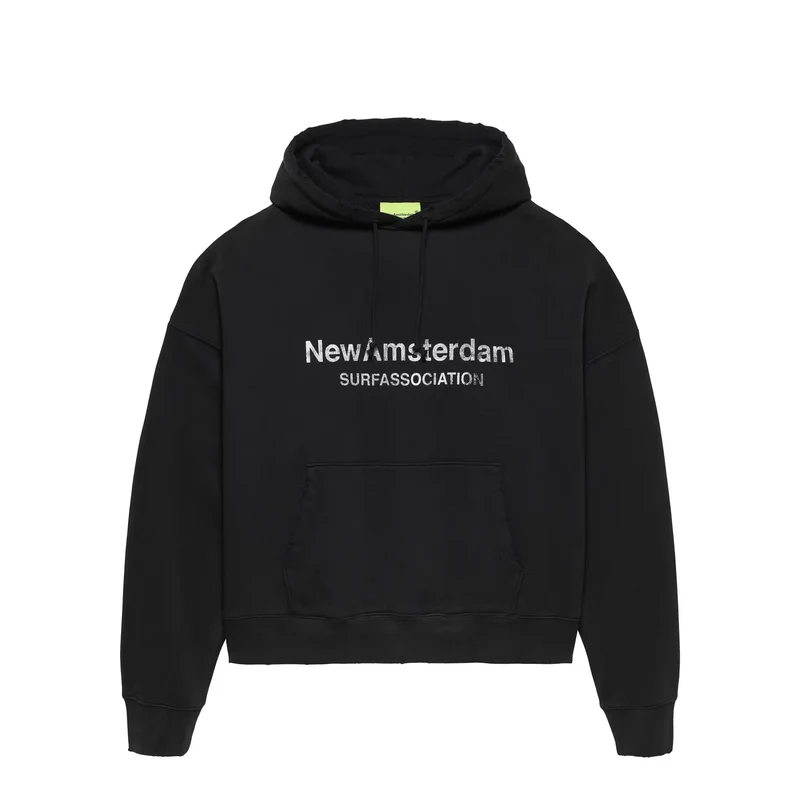 New Amsterdam Surf Association Worked Logo Hoodie
