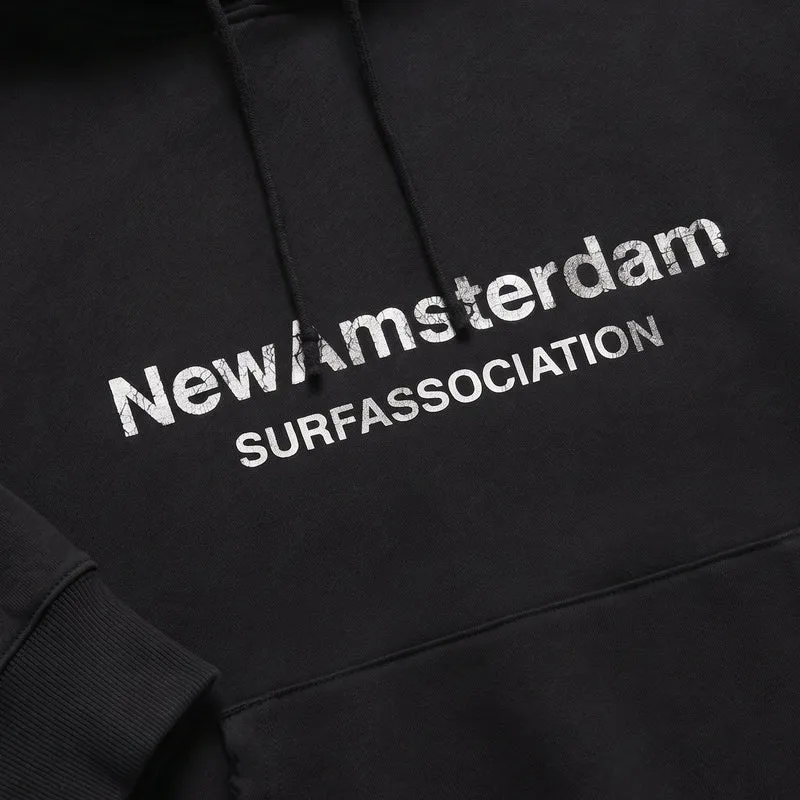 New Amsterdam Surf Association Worked Logo Hoodie