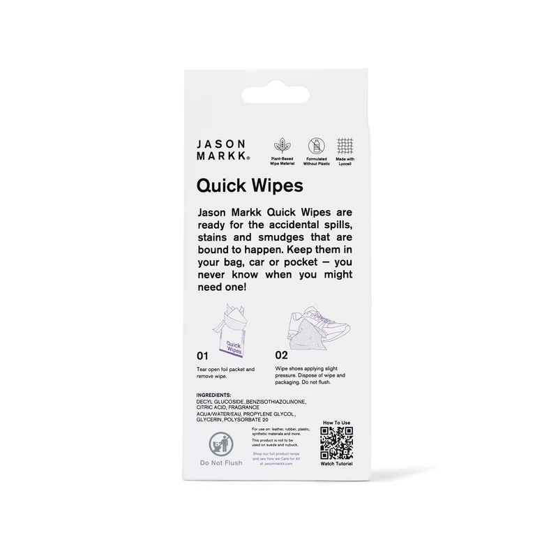 Jason Markk Quick Wipes 12 Pack