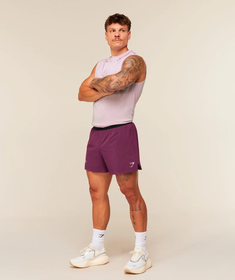 Gymshark Conditioning Club 4" Shorts - Strength Pink/Haze Pink