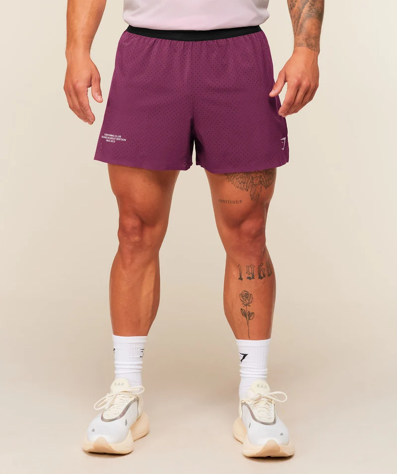 Gymshark Conditioning Club 4" Shorts - Strength Pink/Haze Pink