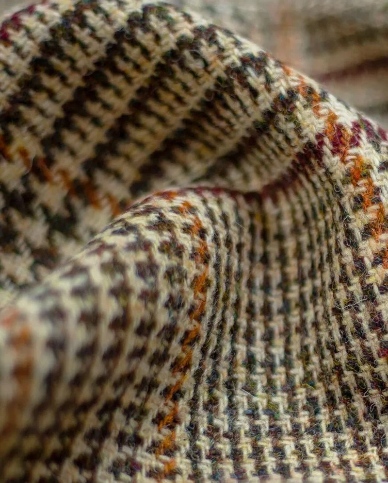 Harris Tweed Weste "Wales" im scottish Check