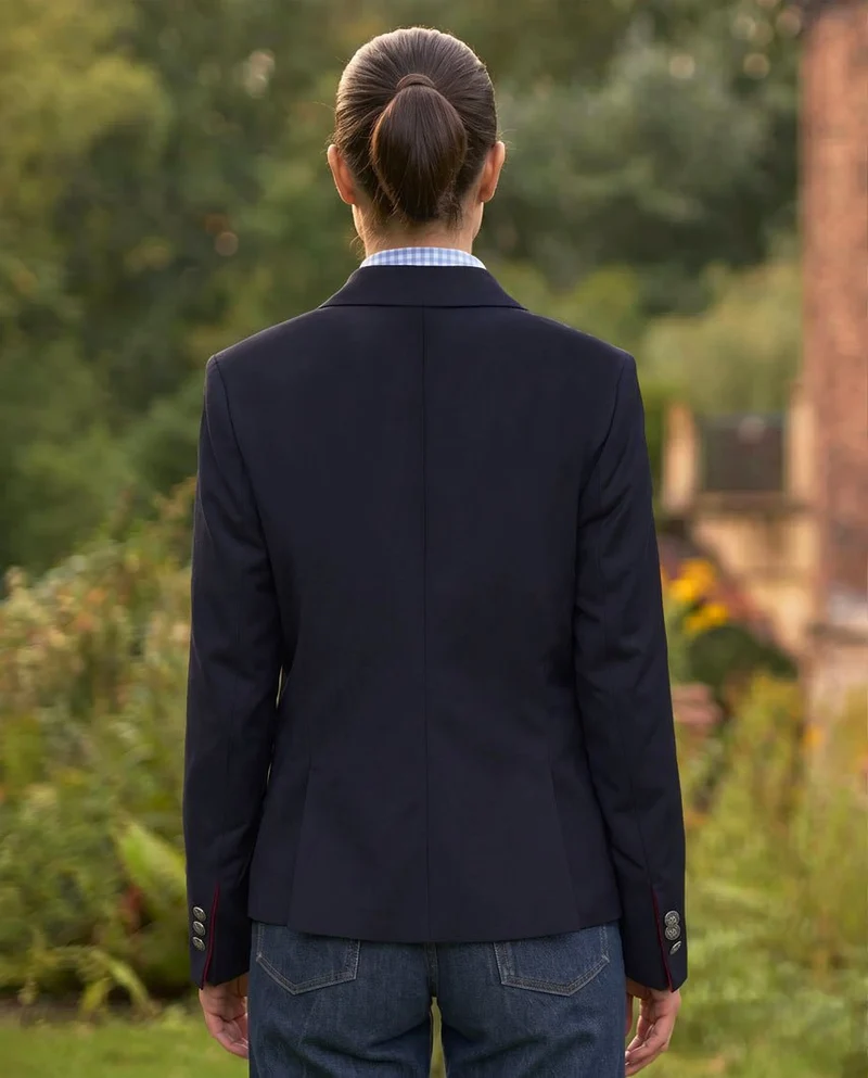 Damenblazer "Ladiesclub 3-Eye" aus feinster Wolle in navy