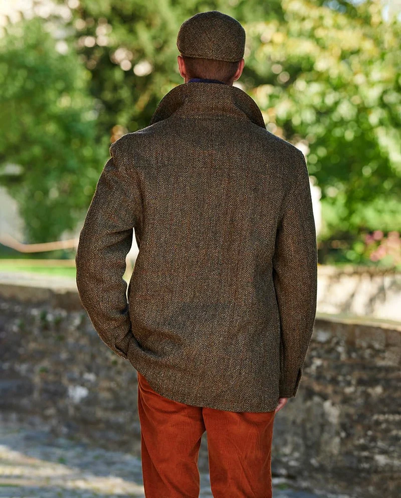 Herren Fieldjacket "Bristol" in Harris Tweed
