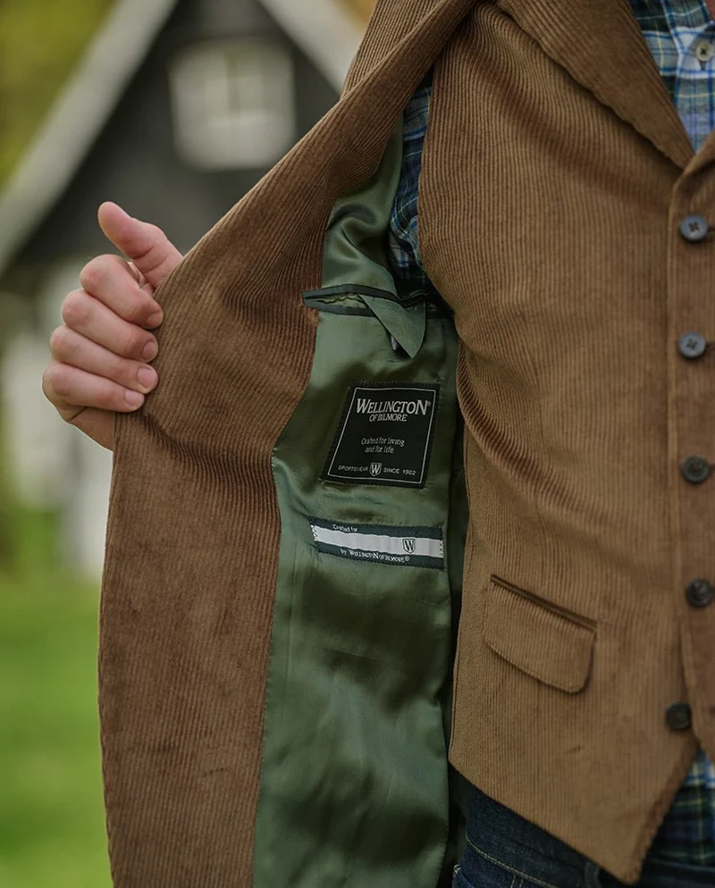 Herren Cord Sakko "London" in mud