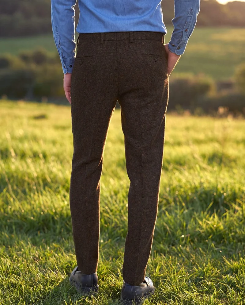 Mr. Miller - Harris Tweed Hose in Multicolor