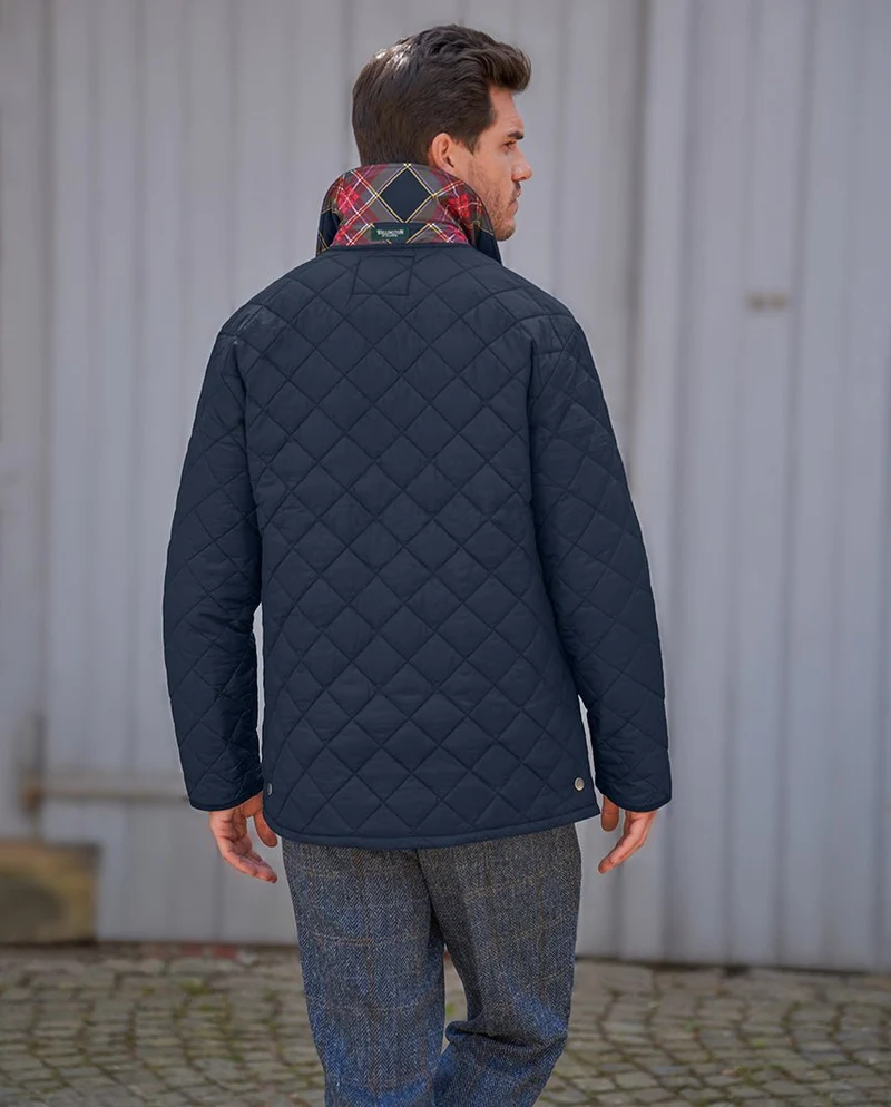 Herren Steppjacke "York" in navy