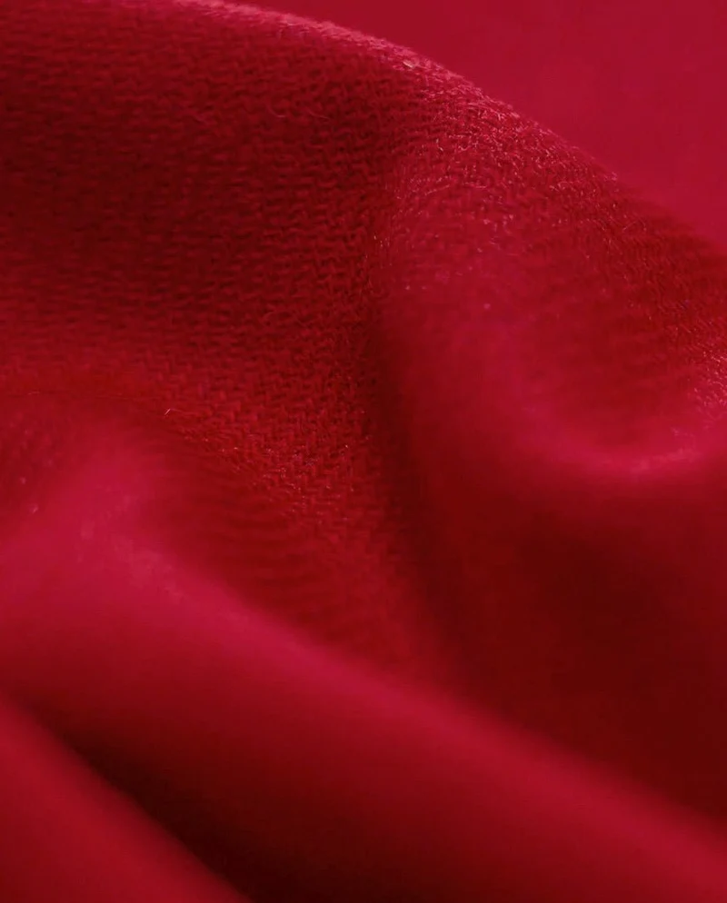 Harris Tweed Blazer "Carola" in red Twill