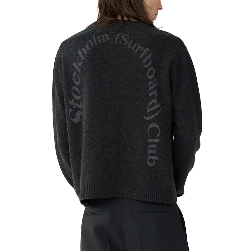Stockholm Surfboard Club Knitted Logo Sweater