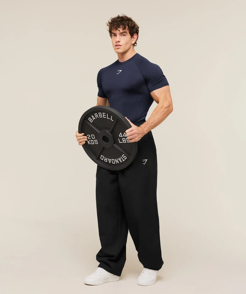 Gymshark Element Baselayer T-Shirt - Heavy Blue