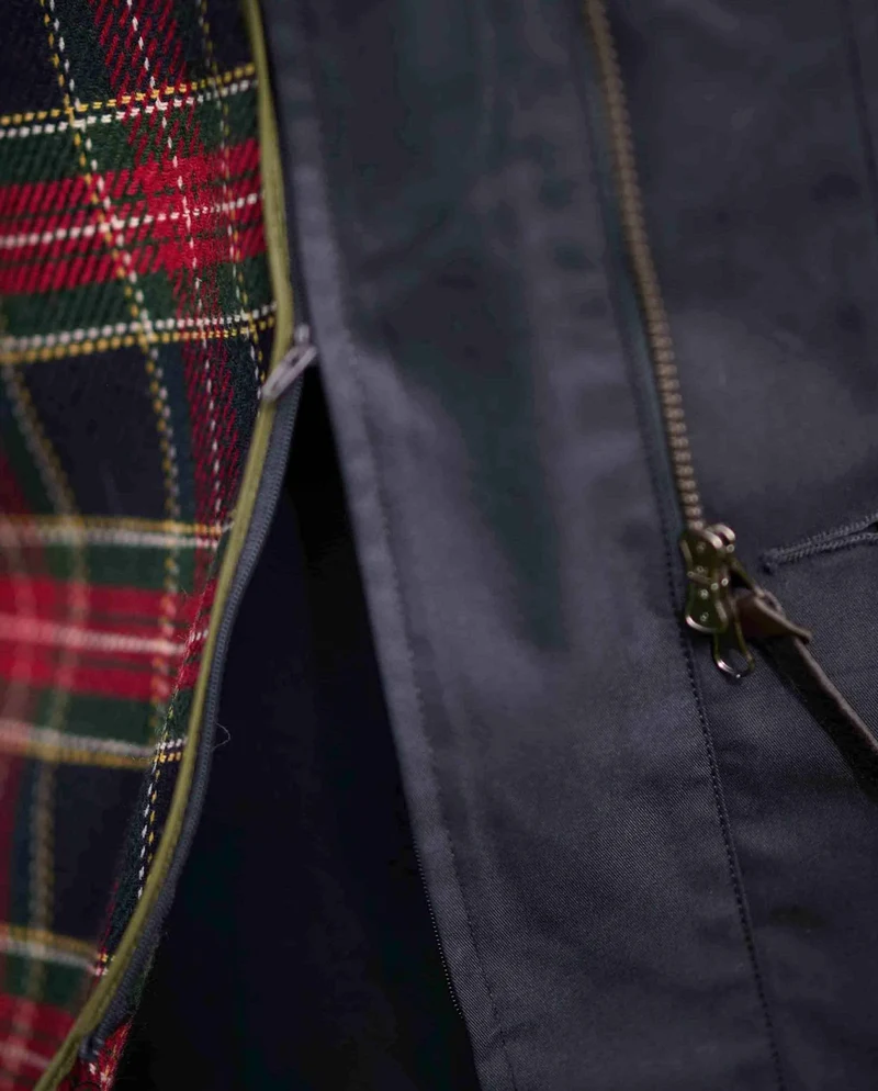 Herrenmantel "Finchester all season" in navy mit heraustrennbarem Wollfutter