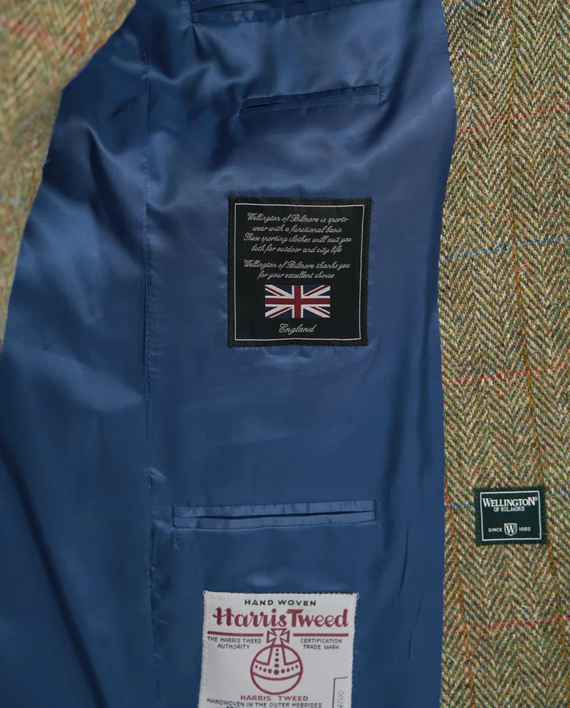 Harris Tweed Sakko "London" in light green