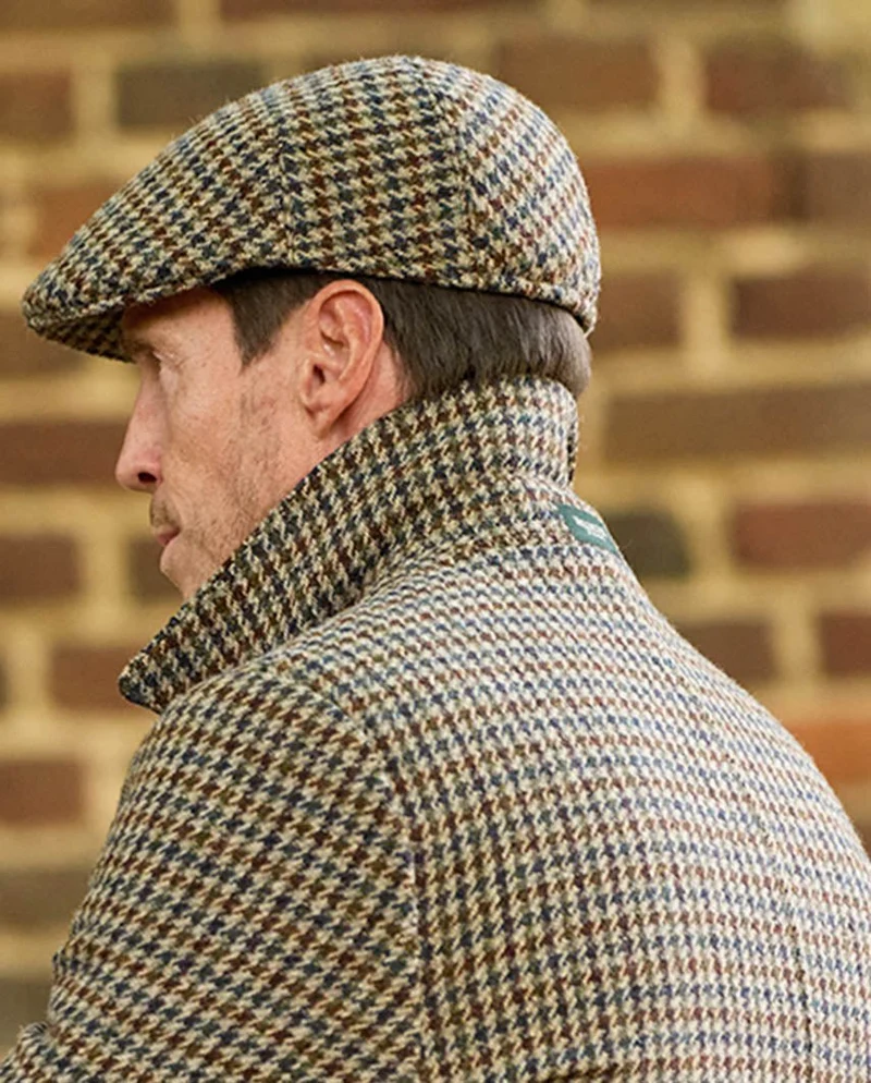 Herren Blazermantel "Billy" aus Harris Tweed im Hahnentritt