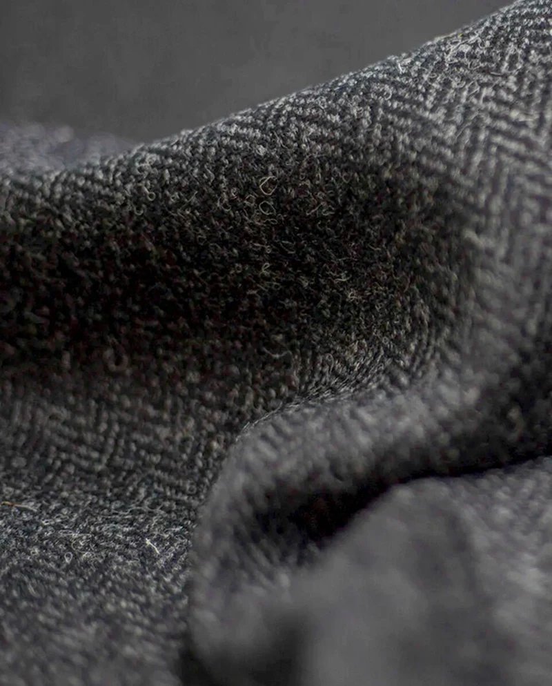 Harris Tweed Blazermantel "Barney" für Herren in charcoal
