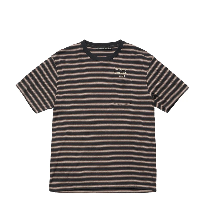 Stockholm Surfboard Club Striped Tee