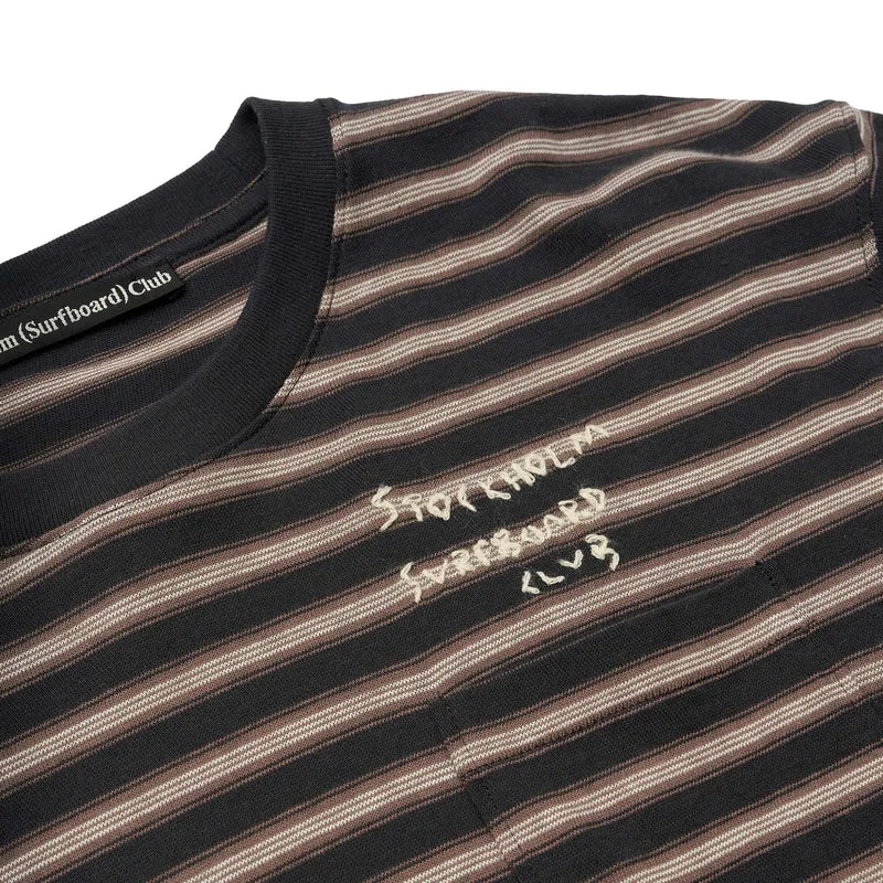 Stockholm Surfboard Club Striped Tee