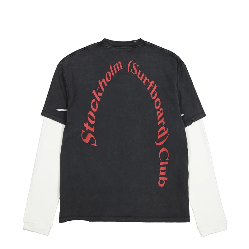 Stockholm Surfboard Club Layer Box Tee