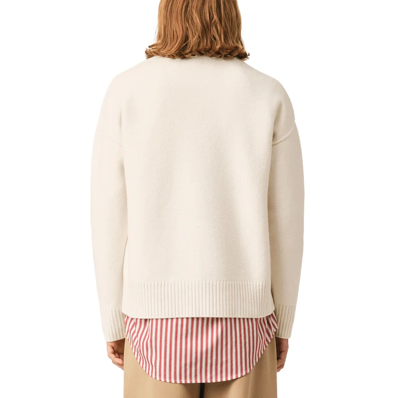 AMI Paris Ami De Coeur Wool Sweater