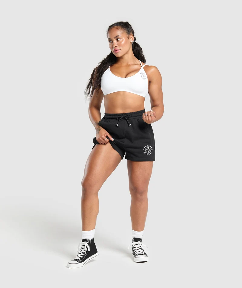 Gymshark Legacy Cotton Shorts - Black