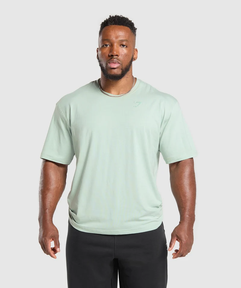 Gymshark Power T-Shirt - Cool Turquoise