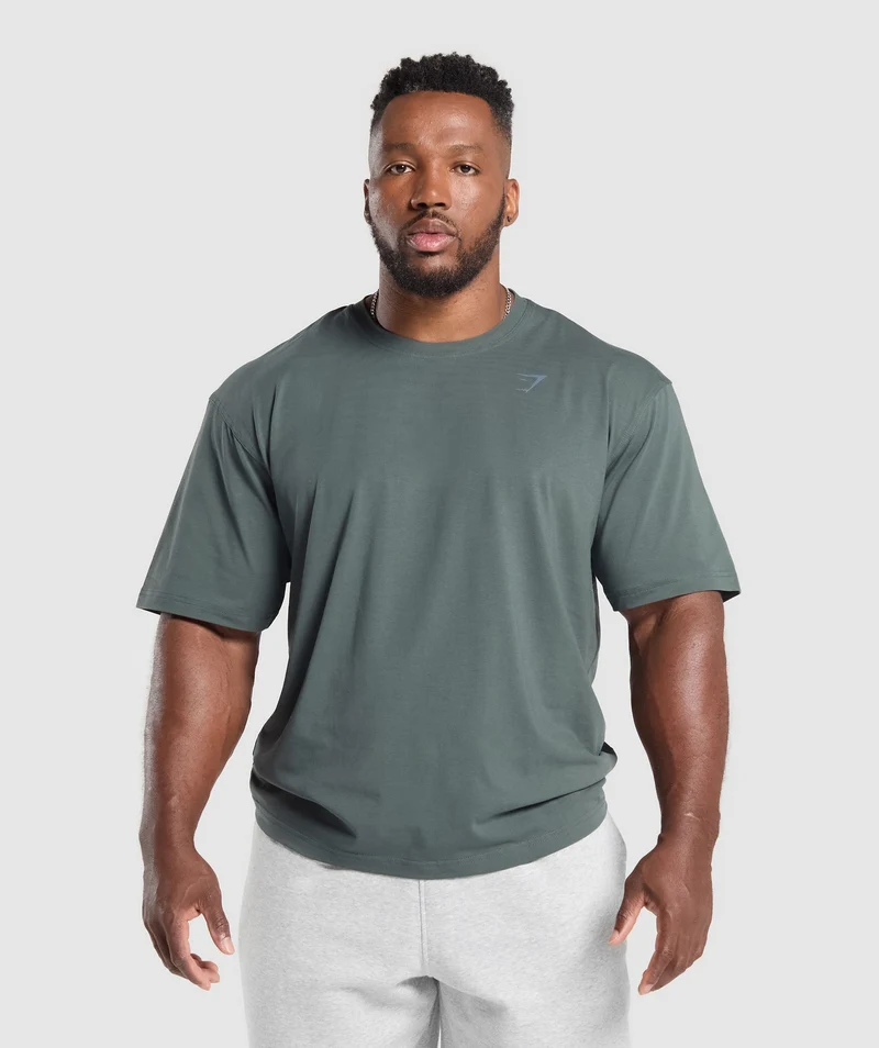 Gymshark Power T-Shirt - Slate Teal