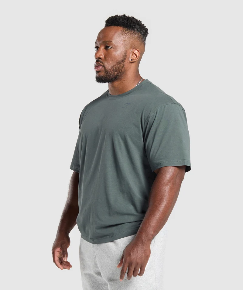 Gymshark Power T-Shirt - Slate Teal