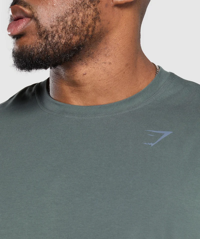 Gymshark Power T-Shirt - Slate Teal