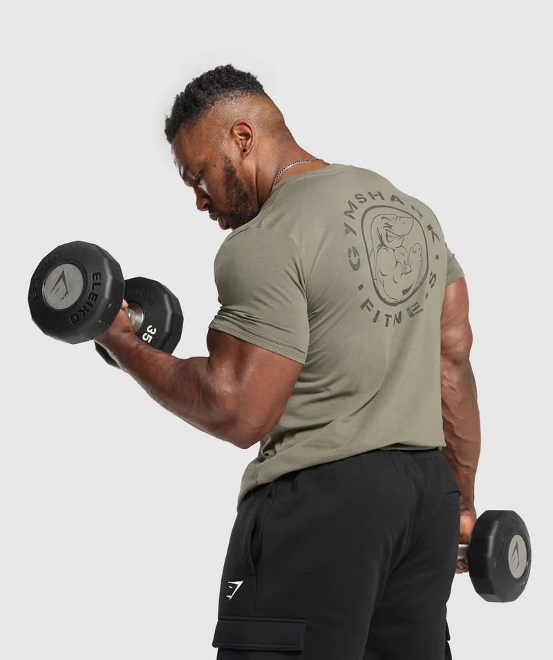 Gymshark Legacy T-Shirt - Base Green