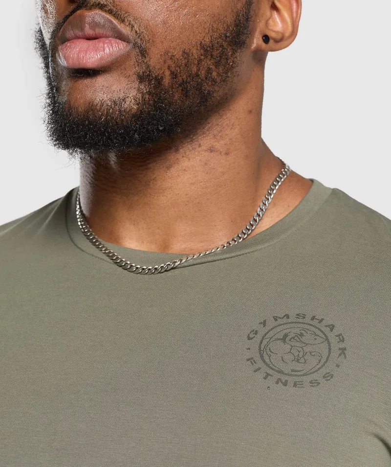 Gymshark Legacy T-Shirt - Base Green