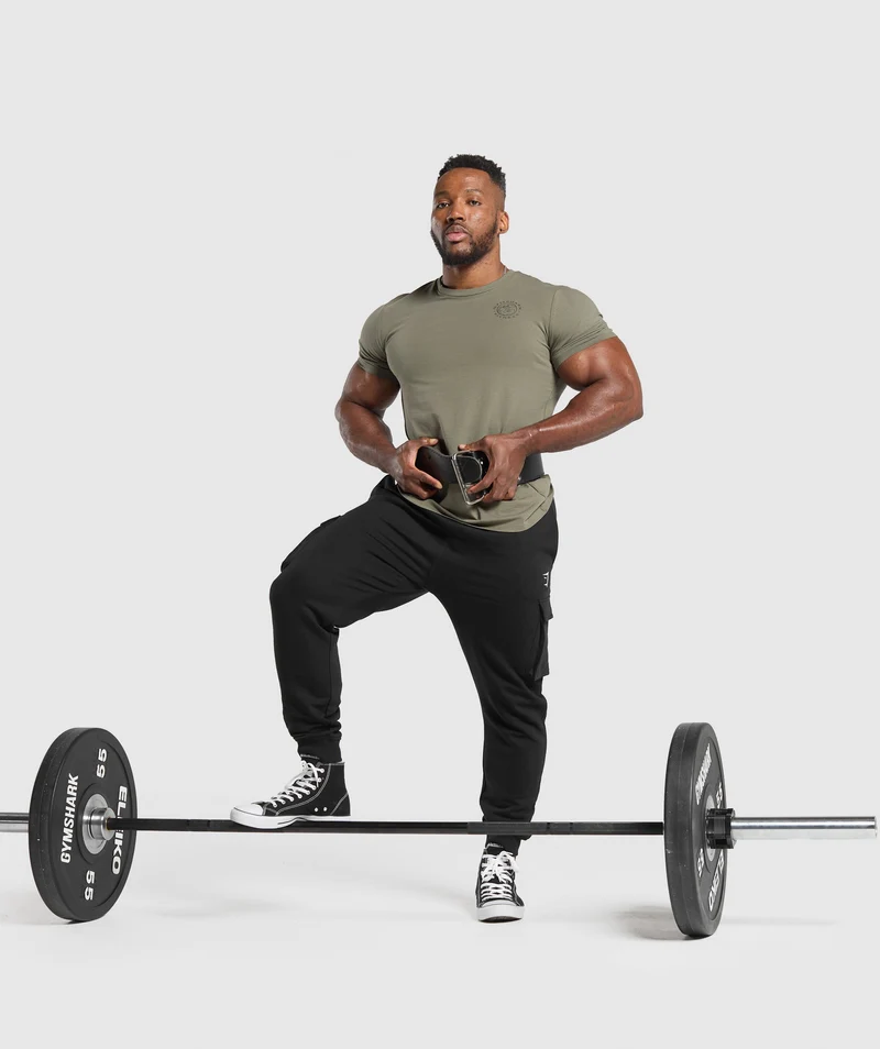 Gymshark Legacy T-Shirt - Base Green