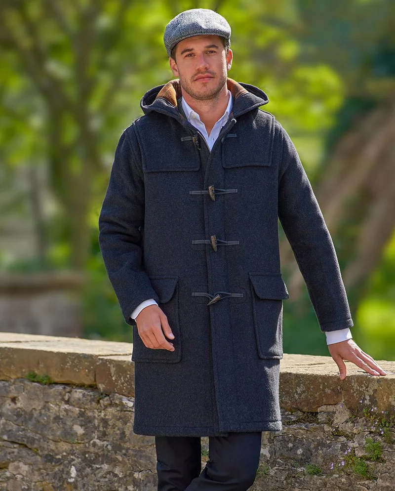 Dufflecoat "Men’s Duffle" für Herren in anthra