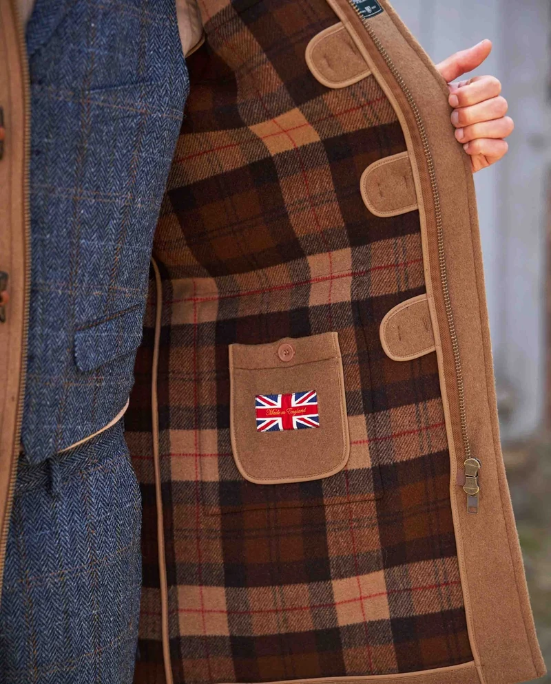 Dufflecoat "Men’s Duffle" für Herren in camel