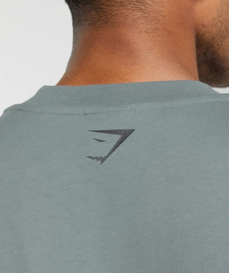 Gymshark Saloon T-Shirt - Cargo Teal