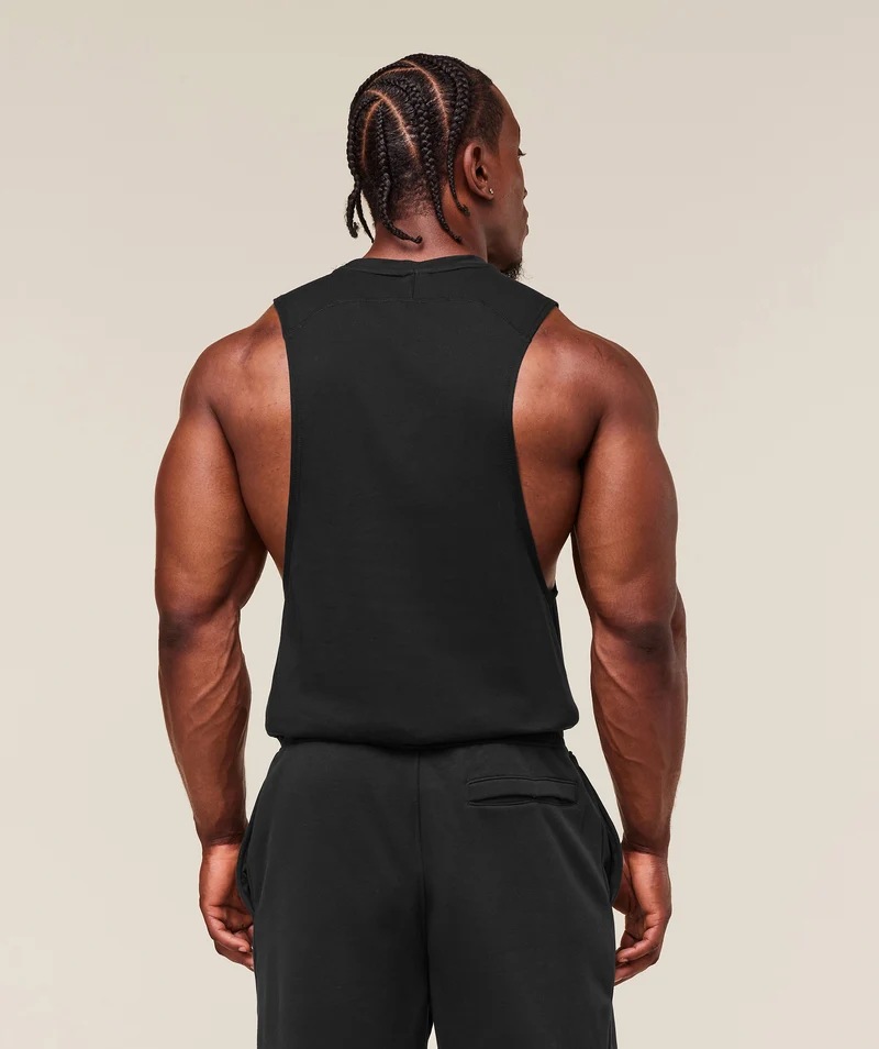 Gymshark Impact Drop Arm Tank - Black