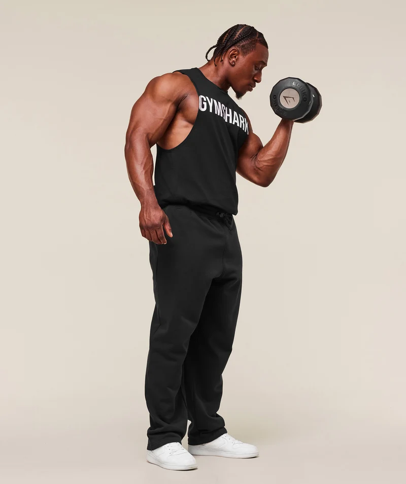 Gymshark Impact Drop Arm Tank - Black