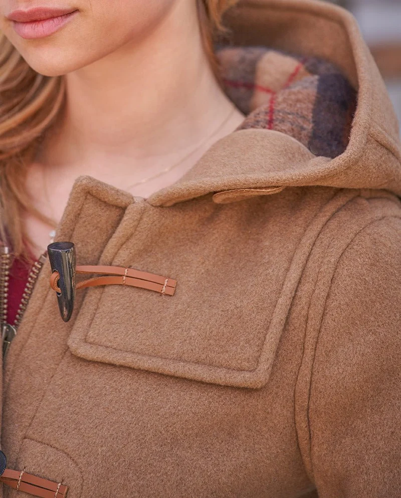 Dufflecoat für Damen "Ladies Duffle" in camel