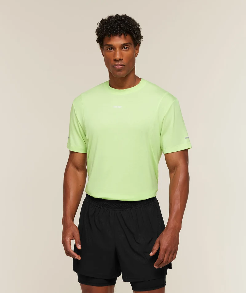 Gymshark Super Soft Running T-Shirt - Pace Green