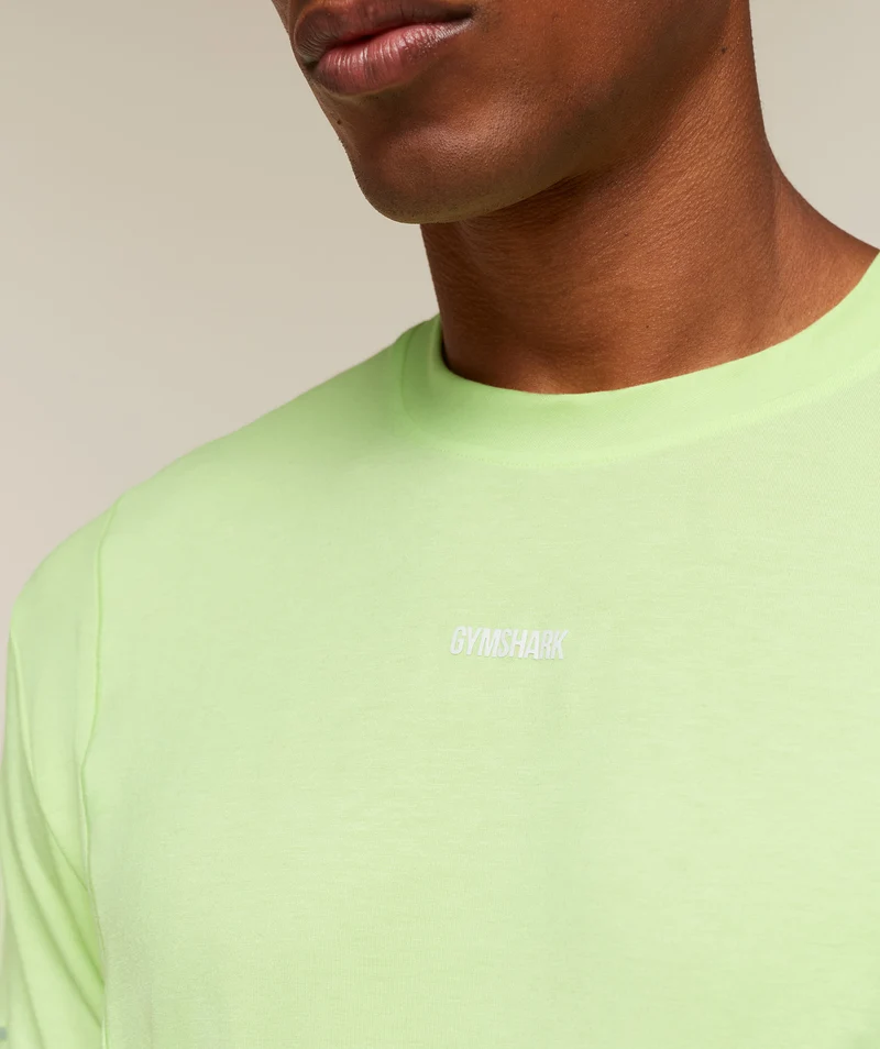 Gymshark Super Soft Running T-Shirt - Pace Green