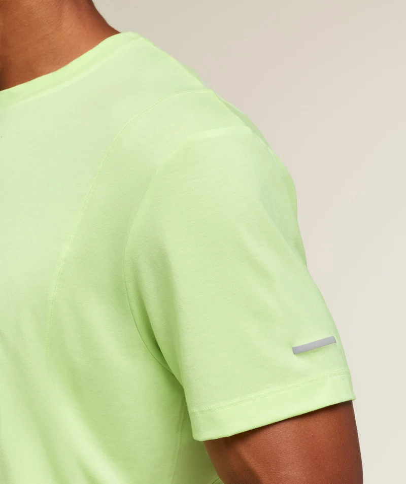 Gymshark Super Soft Running T-Shirt - Pace Green