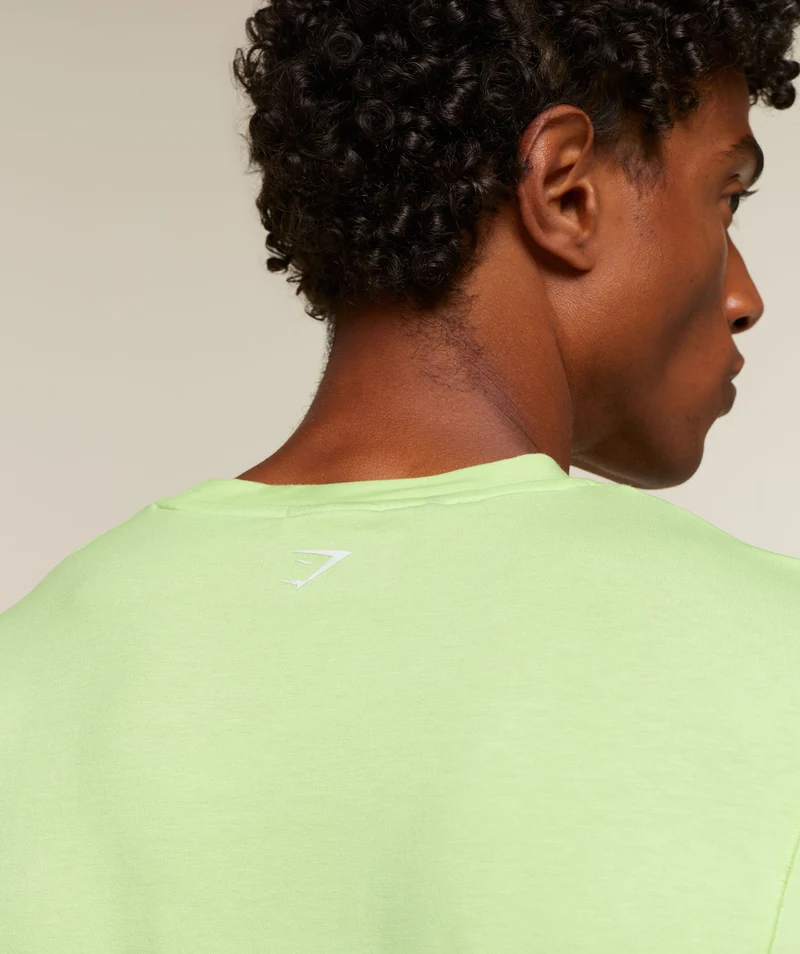 Gymshark Super Soft Running T-Shirt - Pace Green