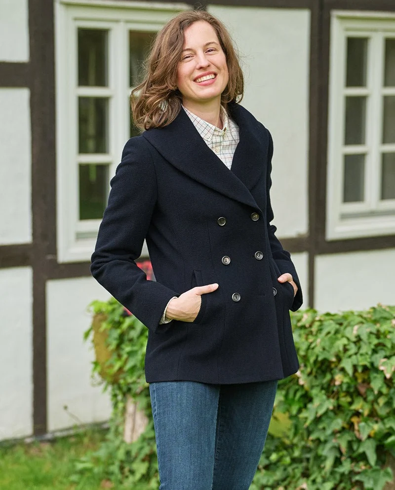 Caban "Kathy" der "Pea Coat" für Damen in marine